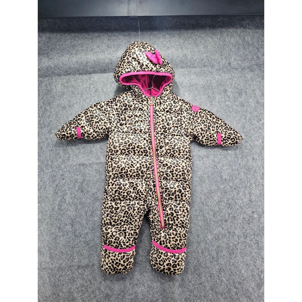Michael Kors Leopard Bunting‎ snowsuit
